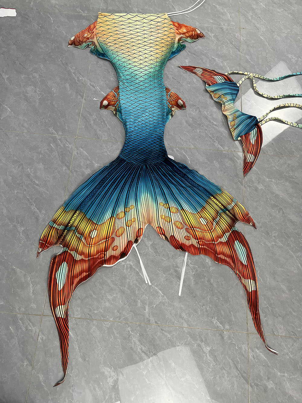 New Pattern Mermaid Tail Merma - Aquarium & Marine Science Center 评论和价格