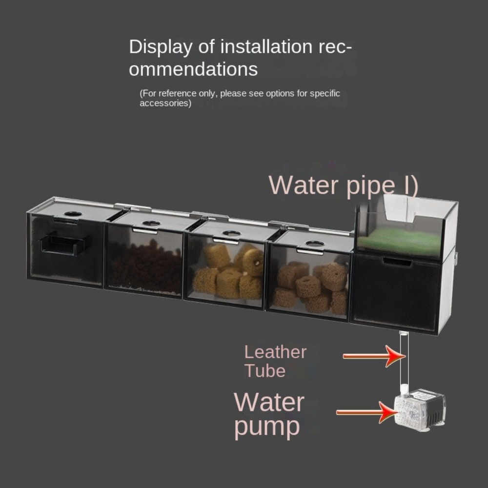 Three-in-one External Aquarium - Marine Aquarium Overflow Box 评论和价格