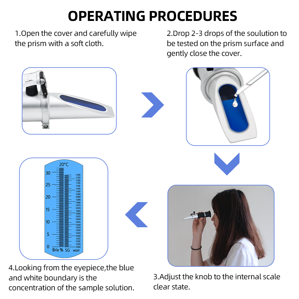Retail Box Refractometer Beer  - Marine Aquarium Refractometer 评论和价格