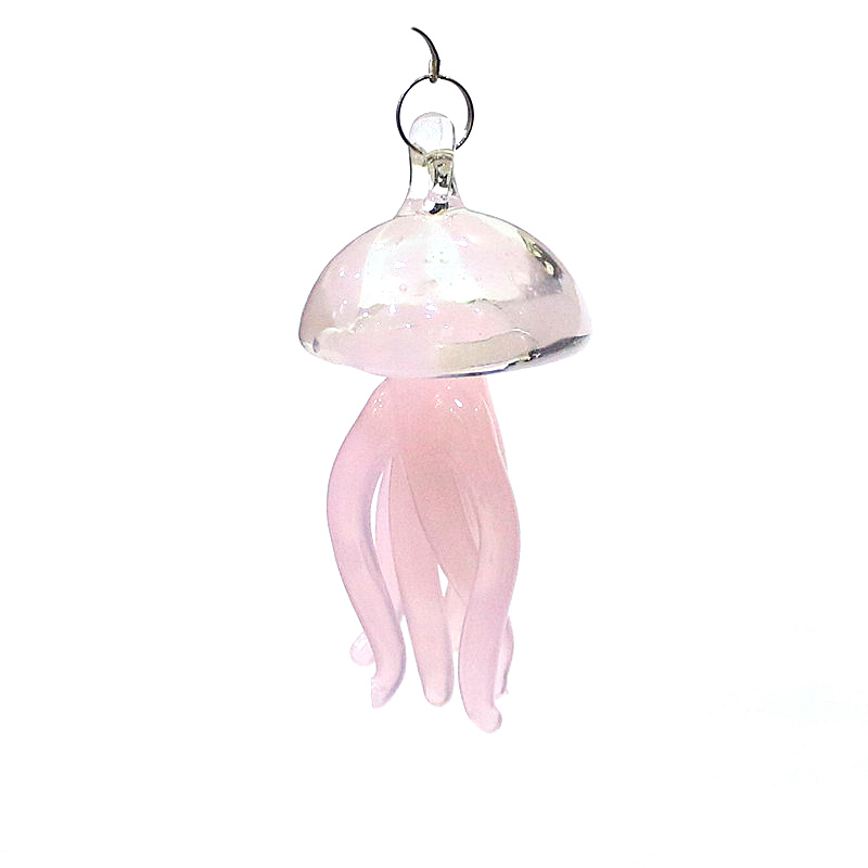 Pink Jellyfish Glass Pendant C - Marine Aquarium & Regional Centre Reviews 评论和价格