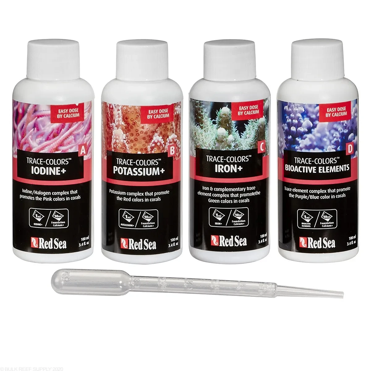 RedSea Color Trace Element ABC - Marine Aquarium Test Kit 评论和价格